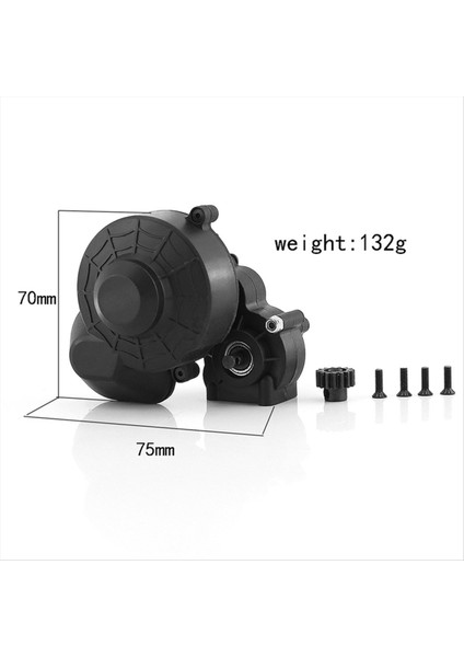 SCX10 Şanzıman Şanzıman 1/10 Rc Paletli Araba Eksenel SCX10 Yükseltme Rc Araç Parçaları (Yurt Dışından) indirimleri