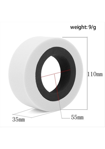 4pcs Eva Çift Aşamalı Köpük Fit 1 9inch 110MM Tekerlek Lastikleri 1/10 Rc Trılı Axıal SCX10 90046 Trx4 Gen8 Vs4-10 (Yurt Dışından) indirimleri