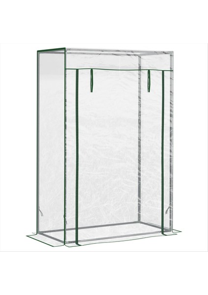 Sera Yedek Kapağı Açık Dış Mekan Yavru Çadır Su Geçirmez Anti-Uv Sera Kapağı Taşınabilir Mini Bahçe Serası (Yurt Dışından)