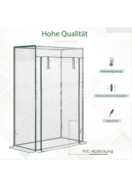 Sera Yedek Kapağı Açık Dış Mekan Yavru Çadır Su Geçirmez Anti-Uv Sera Kapağı Taşınabilir Mini Bahçe Serası (Yurt Dışından) modelleri