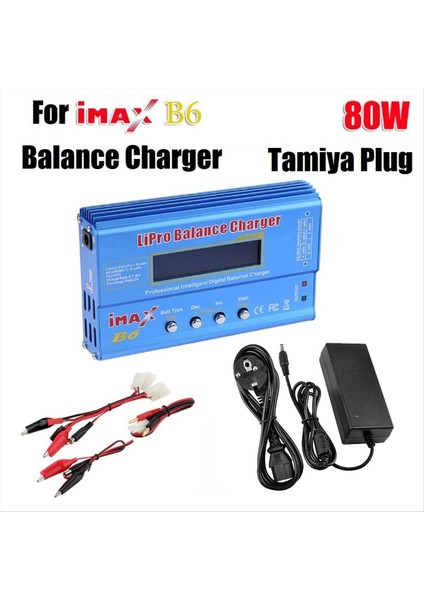 Imax B6 80W Lıpo Pil Şarj Cihazı+Tamiya Nımh Lı-Cd Dijital Lipro Denge Şarj Cihazı Pil Şarj Cihazı Ab Fişi (Yurt Dışından) indirimleri