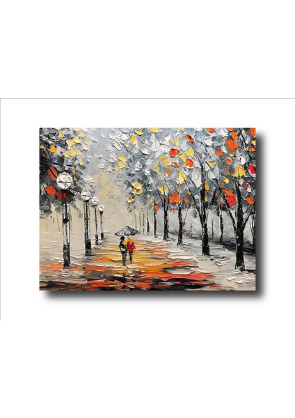 Yağlı Boya Dokulu 50X70 Tablo ST-2008