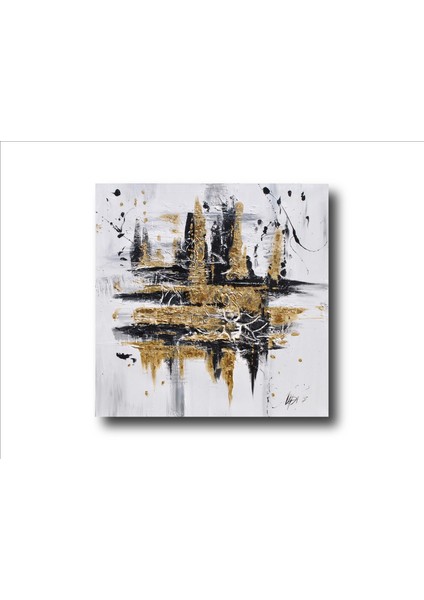 Yağlı Boya Dokulu 60X60 Tablo ST-2019