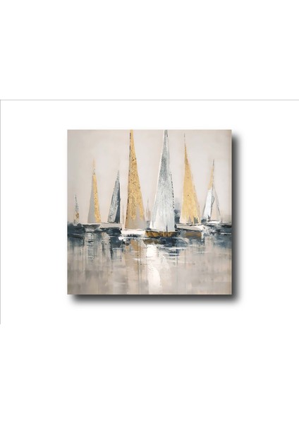 Yağlı Boya Dokulu 60X60 Tablo ST-2020