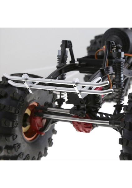 1/10 Rc Prıger Axıal Trx4 SCX10 90046 90047 Için Metal Ön Arka Tampon 90047 Yükseltme Parçaları Gümüş (Yurt Dışından) fırsatları
