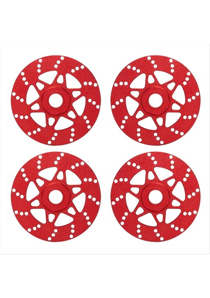 4pcs Kasırga Fren Disk Tekerleği Hex Hub 17MM Arrma Için 1/7 Ihlali Sınırsız Suç 1/8 Typhon Rc Yükseltme Parçaları Kırmızı (Yurt Dışından)