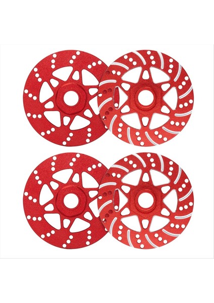 4pcs Kasırga Fren Disk Tekerleği Hex Hub 17MM Arrma Için 1/7 Ihlali Sınırsız Suç 1/8 Typhon Rc Yükseltme Parçaları Kırmızı (Yurt Dışından) modelleri