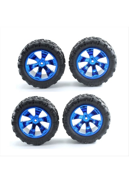 4 Adet Uzaktan Kumanda Araç Lastik Parçaları Wltoys Için Lastik Parçaları 144018 Lastik Grubu Parça Lastik Giyiyor (Yurt Dışından)