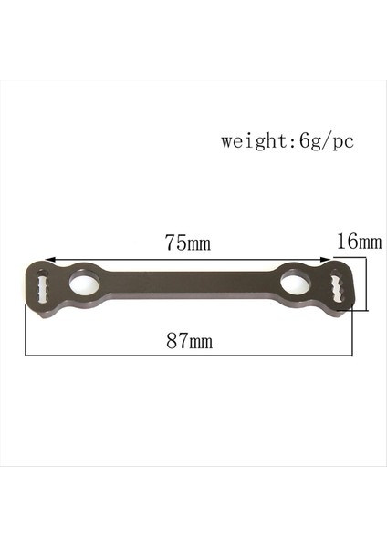 MP10 Mp9 Için Metal Direksiyon Plakası IF517 1/8 Rc Araba Yükseltme Parçaları Aksesuarları (Yurt Dışından) modelleri
