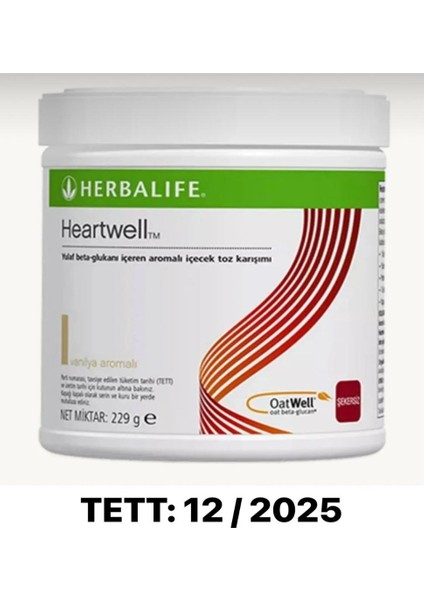 Heartwell Beta - Glukan Içeren Aromalı İçecek Tozu 229G Stk: 12/2025