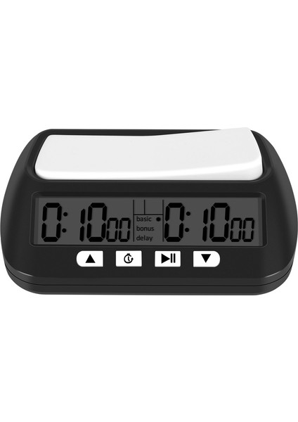 Satranç Saati, Dijital Satranç Zamanlayıcısı ve Oyun Zamanlayıcısı, 3'ü Bir Arada Siyah (Yurt Dışından)