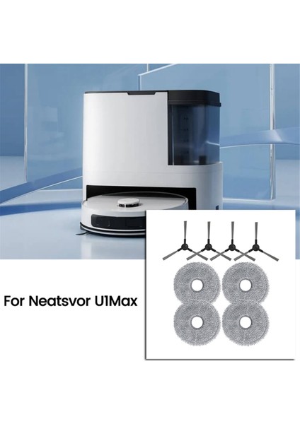 U1MAX Yan Fırçalı Paspas Bezi Robot Süpürge Aksesuar Parçaları (Yurt Dışından) modelleri