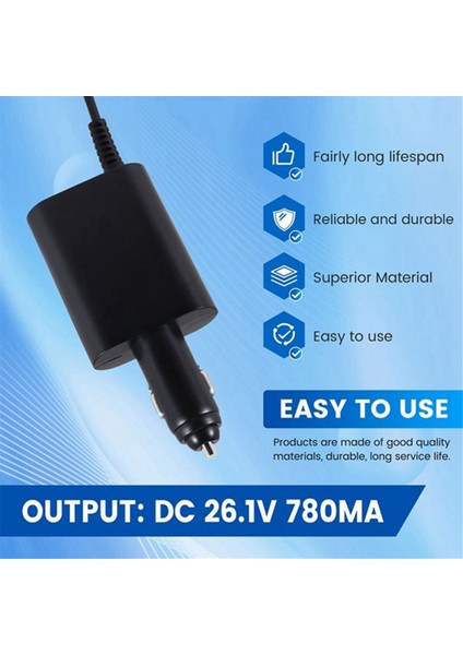 26.1V 0.78A Dc Araç Şarj Cihazı Güç Adaptörü: V6 V7 V8 DC58 DC59 SV03 SV04 SV05 SV06 Yeni Elektrikli Süpürge (Yurt Dışından) fırsatları