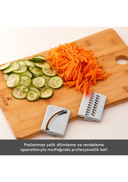 Mastermaid Prosteel Cam Mutfak Robotu Uzun Blender Ayaklı 6 Bıçaklı 2500 W Black Copper