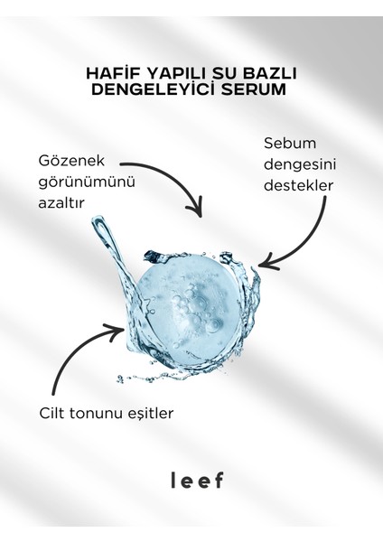 Niacinamide Zn Serum | Su Bazlı | Sebum Düzenleyici | Tüm Ciltler fiyatları