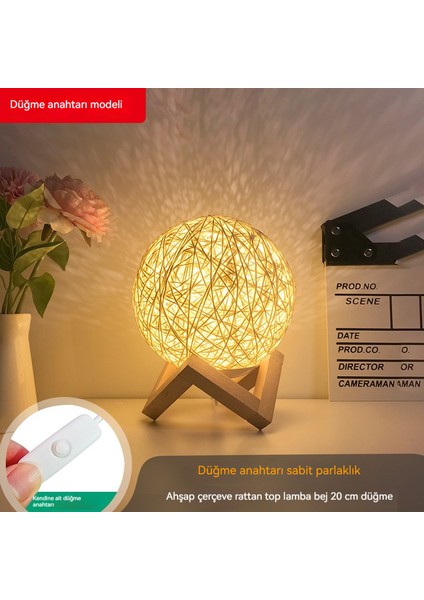 Basit Yatak Başı Yaratıcı Takraw Gece Işığı (Yurt Dışından) fiyatları