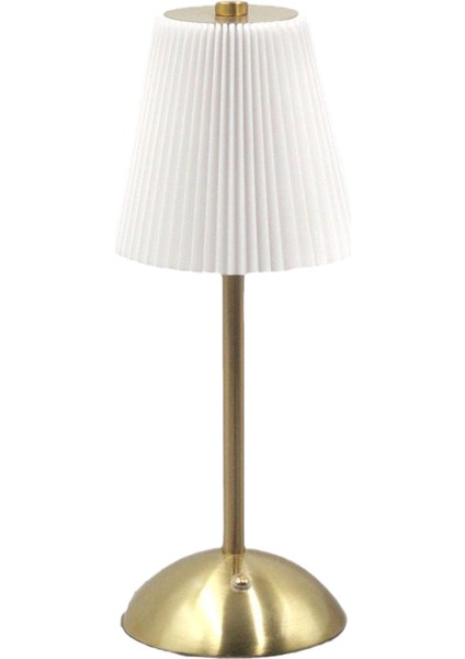 Yatak Odası Başucu Pliseli Kumaş Gece Işığı (Yurt Dışından)