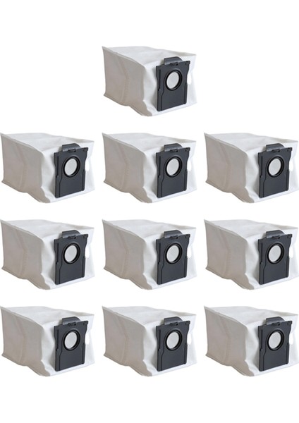 Z50 Ultra/z5 Pro/z5 Elektrikli Süpürge Için Yedek Parça Toz Torbası Dokumasız Çöp Torbaları 10 Adet (Yurt Dışından)