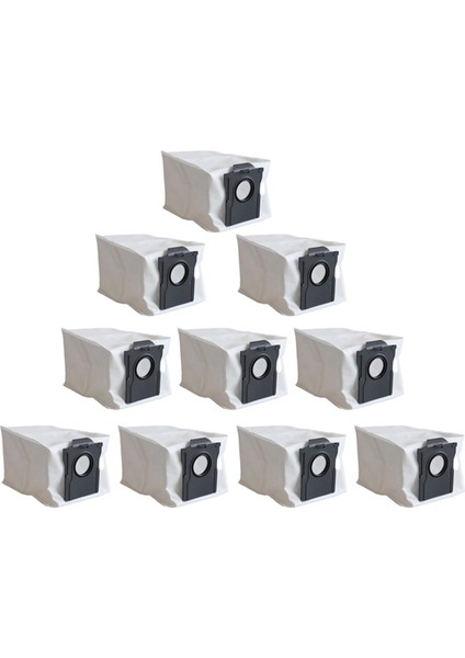 Z50 Ultra/z5 Pro/z5 Elektrikli Süpürge Için Yedek Parça Toz Torbası Dokumasız Çöp Torbaları 10 Adet (Yurt Dışından) modelleri