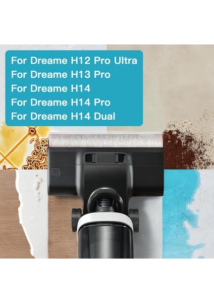 H12 Pro Ultra / H13 H14 Çift Islak ve Kuru Elektrikli Süpürge Için Fırça Rulosu Yedek Parçaları (Yurt Dışından) fiyatları