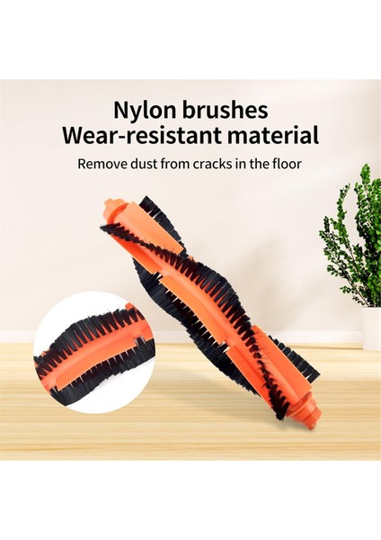 Robot Süpürge E10 C103/B112 Süpürge Yedek Parçaları Ana Fırça + Ana Fırça Kapağı (Yurt Dışından) fırsatları