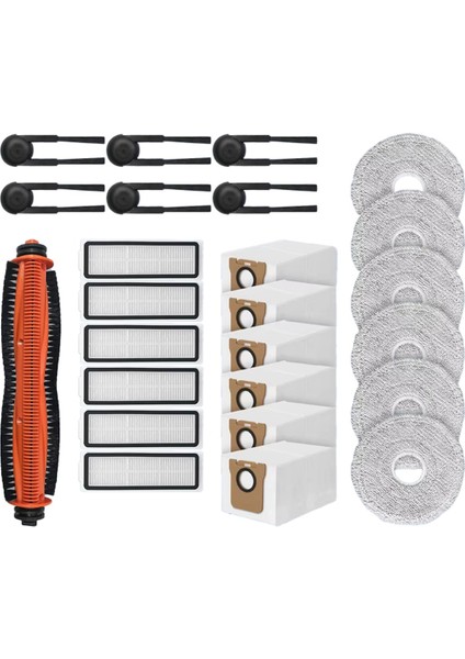 M40S / OV31CN Vakum Parçaları Için Tricut Ana Yan Fırça Filtre Paspas Bezi Toz Torbası Aksesuarları (Yurt Dışından)