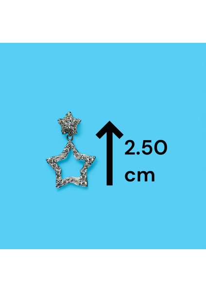 Xuping Taşlı Yıldız Küpe modelleri