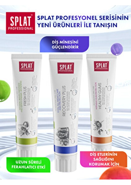 Recovery Plus Diş Macunu Bergamot Aromalı Koruyucu Etki 100 ml Yumuşak Yapı