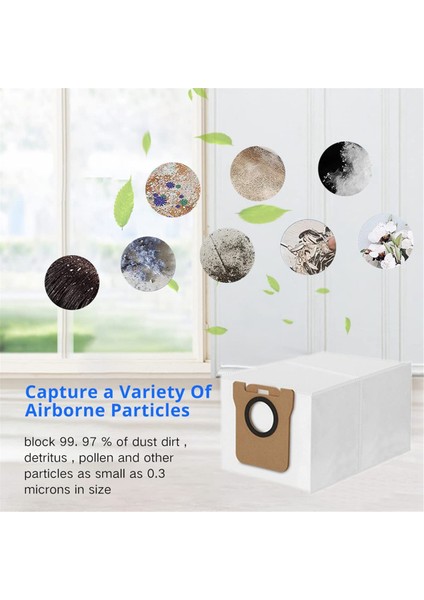 P20 Pro Robot Süpürge Parçaları Için Yedek Toz Torbası Dokumasız Toplama Torbaları 20 Adet (Yurt Dışından) fiyatları