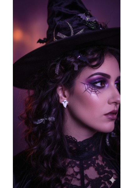 Classic Boo El Yapımı Polimer Kil Küpe – Sevimli Hayalet Tasarım – Alerji Yapmayan Çelik modelleri