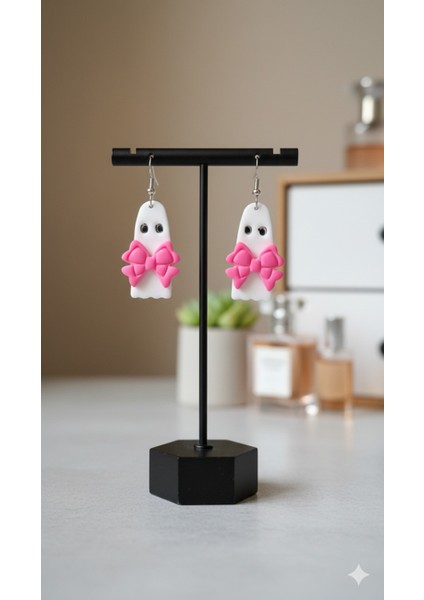 Pink Phantom El Yapımı Polimer Kil Küpe – Alerji Yapmayan Çelik – El Yapımı Hediyelik Küpe fiyatları