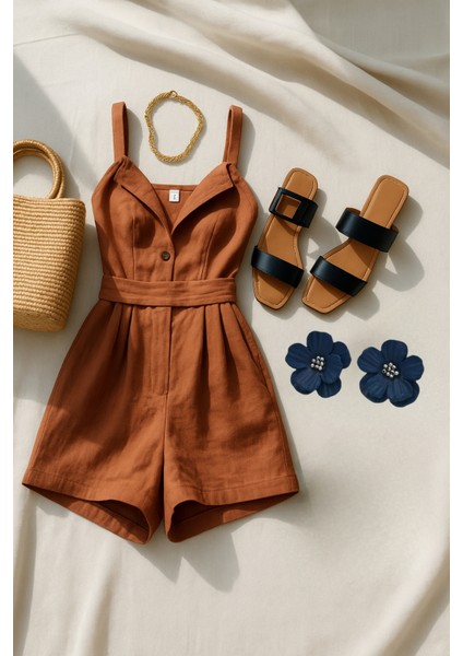 Fiona – El Yapımı Lacivert Çiçek Küpe | Lu Atelier Tasarım Aksesuar modelleri