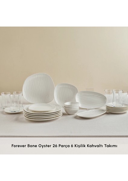 26 Parça 6 Kişilik Beyaz Sade Desenli Porselen Kahvaltı Takımı – Bulaşık Makinesi ve Mikrodalga Uyumlu modelleri