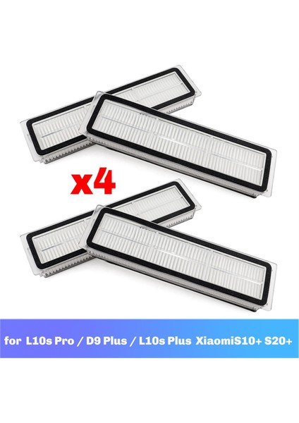L10S Pro / D9 Plus S10+ S20+ Robot Süpürge Yedek Parçaları Için Filtre (Yurt Dışından) fiyatları