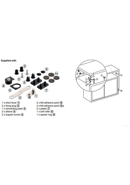 Döner Masa Mekanizması - Set fiyatları
