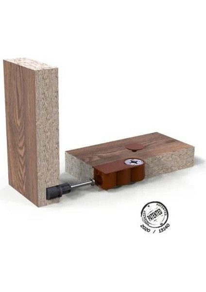 Linco Gizli Dolap Bağlantı Elemanı - Beyaz 12 Adet indirimleri