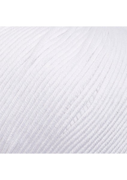 Xl Mercerized Beyaz El Örgü Ipi - 2 - 33759