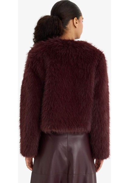 Regular Fit Kısa Suni Kürk F2147AX25WN