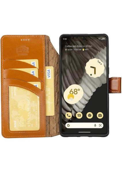 Magic Google Pixel 7 Leather Detachable Wallet Case