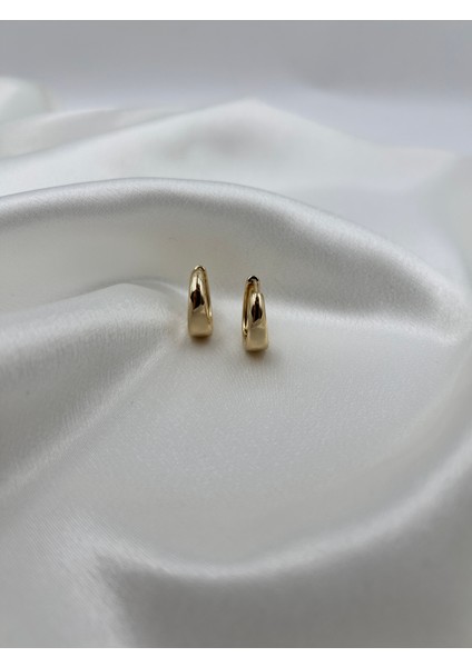 Fıora Gold Kaplama Kararmaz Xuping Halka Küpe