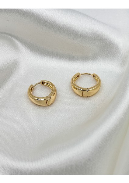 Fıora Gold Kaplama Kararmaz Xuping Halka Küpe modelleri