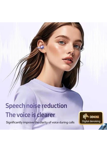 Kablosuz Bluetooth 5.4 Kulaklık Tws Panoramik Ses Efektleri Ultra Uzun Pil Ömrü Kulaklıklar Rahat Giyilebilir (Yurt Dışından) modelleri