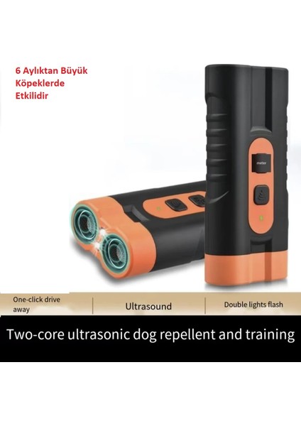 Uzun Menzilli Ultrasonik Köpek Eğitim ve Uzaklaştırma Cihazı - Flaş Işıklı, Şarjlı, Taşınabilir fiyatları