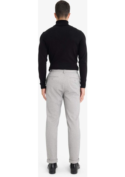 Tailored Regular Fit Düz Paça Penye Pantolon F1738AX25WN