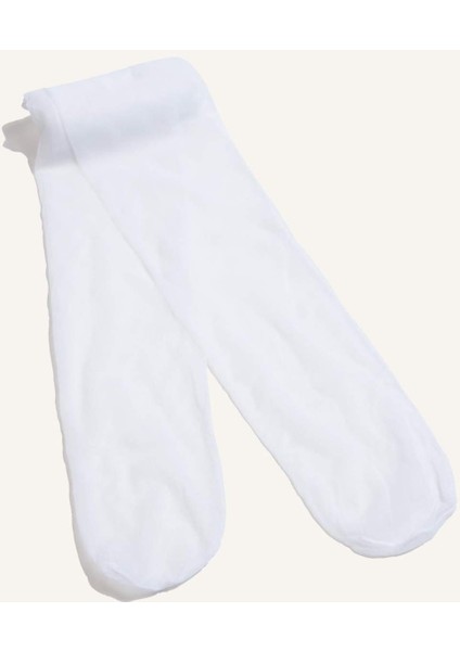 Kadın Beyaz 5 Denye Külotlu Çorap B5872AXNS