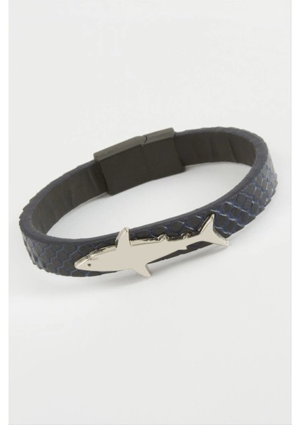 Balık Kaliteli Mıknatıslı Suni Deri Bileklik