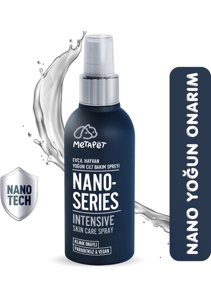Kedi Nano Series Yoğun Cilt Bakımı Spreyi, Göz Kulak Ağız Temizlemeye Uygundur, 150 ML