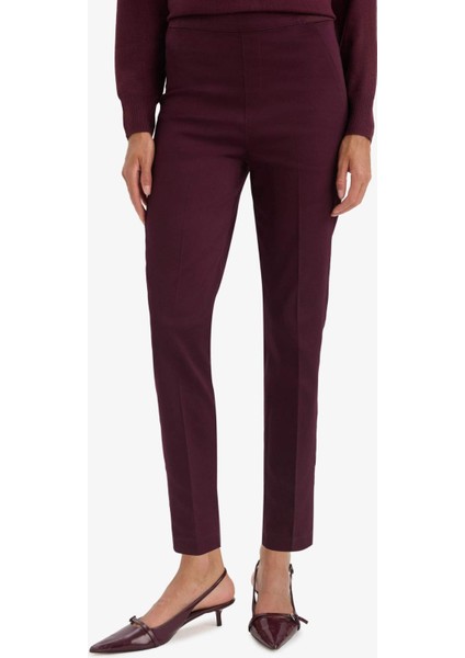 Sigaret Normal Bel Düz Paça Saten Pantolon J8743AZ25WN fırsatları