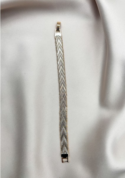 Ince Boy Zarif Hasır Bileklik Vintage 14 K Gold Renk 19 cm Kararmaz fiyatları