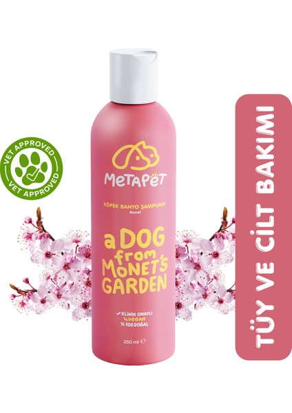 Köpek Banyo Şampuanı | Doğal, Hassas Ciltlere Uygun Derin Temizlik 250 ml